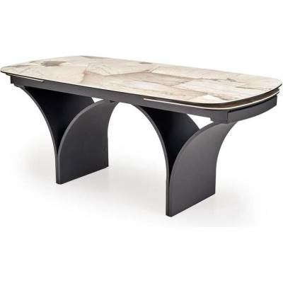 Sconto OLTIR béžový mramor čierna