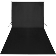 Fotografické textilné pozadie - zamat 3x6m čierne