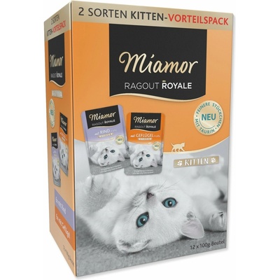 Miamor Ragout Royale Kitten kapsičky v želé Multi 12x100 g