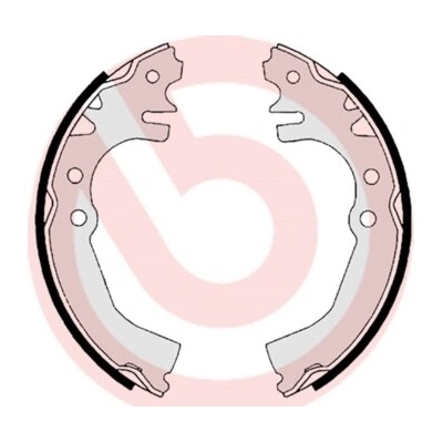 Sada brzdových čeľustí BREMBO S 16 513 (S16513)