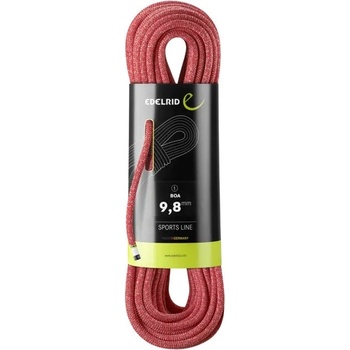 Edelrid Boa 9, 8mm 60m Дължина на въжето: 60 м / Цвят: червен