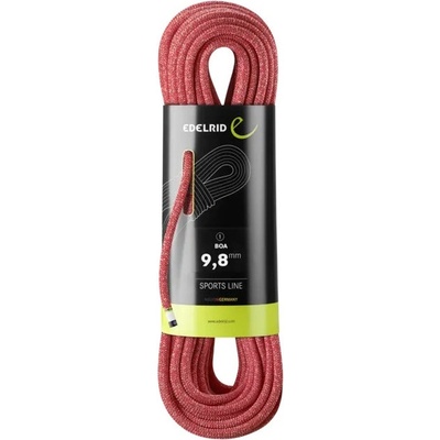 Edelrid Boa 9, 8mm 60m Дължина на въжето: 60 м / Цвят: червен