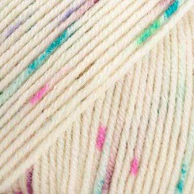 Příze DROPS Baby merino print 101 - borůvky a smetana