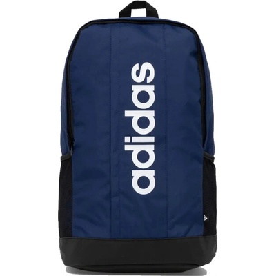 adidas LINEAR BACKPACK DKBLUE WHITE Modrá 22 L