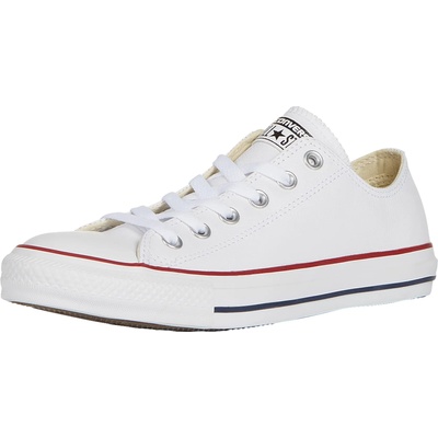 Converse Ниски маратонки 'chuck taylor all star classic ox leather' бяло, размер 8, 5