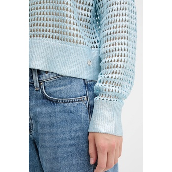 Desigual Пуловер Desigual WHISTLER в синьо от лека материя 25WWJF40 (25WWJF40)