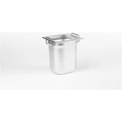 Gastronádoba plná s uchom GN 1/6 200 mm, nerezová, 3000 ml 100019307