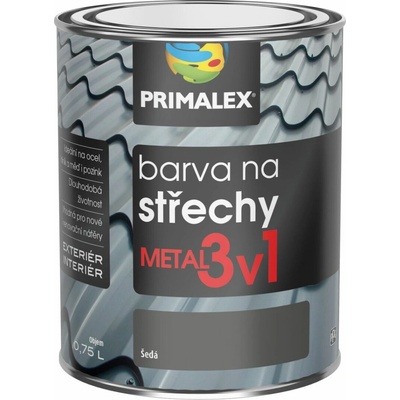 Primalex Metal 3v1 0,75L šedá