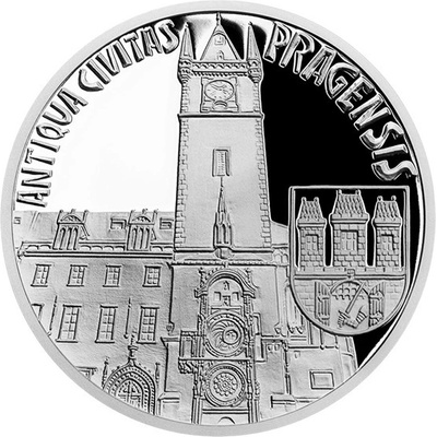 Česká mincovna Vznik královského hlavního města PrahaStaré Město pražské proof 1 Zo