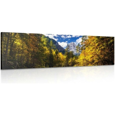 Obraz horská krajina - 135x45