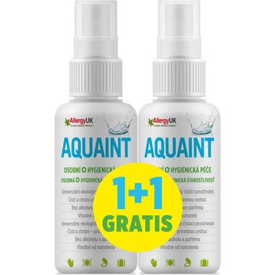 Aquaint 100% ekologicka cistiaca voda 50 ml+50 ml