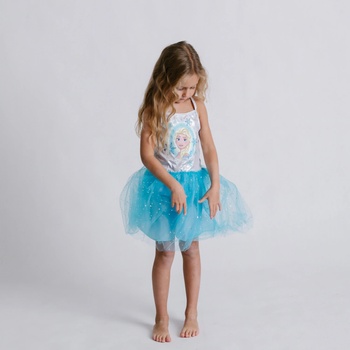 EplusM detské šaty "Frozen" modrá