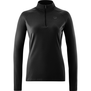 Gonso Дамска фланелка с дълъг ръкав за колоездене Gonso Women's Essential Jersey L/S Cycling jersey - Black - размер 40 (EU) (156-2227-0114)