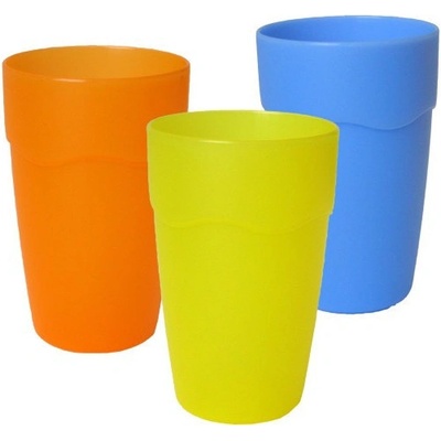 TVAR Pohár plast rôzne farby 300 ml