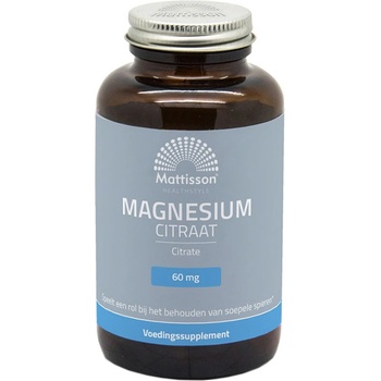 Mattisson Healthstyle Magnesium Citrate, 180 капсули, Mattisson Healthstyle (MT2325)