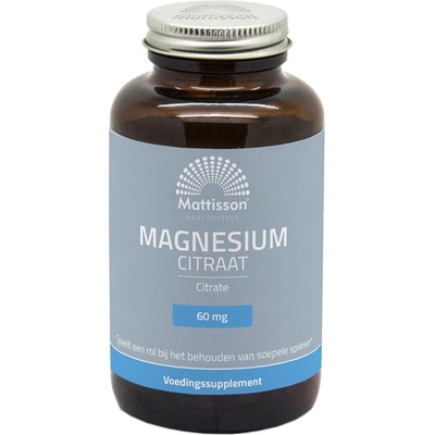 Mattisson Healthstyle Magnesium Citrate, 180 капсули, Mattisson Healthstyle (MT2325)