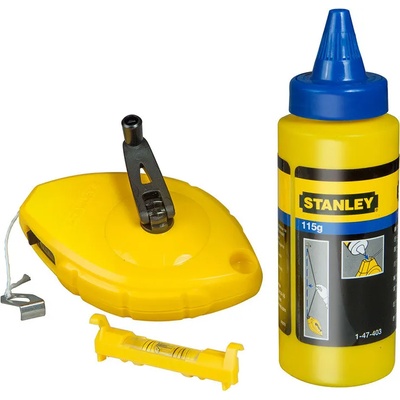 STANLEY Чертилка зидарска, пластмасова комплект 30м, Stanley 0-47-443 (0-47-443)