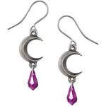 Alchemy gothic Обици ALCHEMY GOTHIC - Tears Of The Moon- Amethyst Tear - E477A
