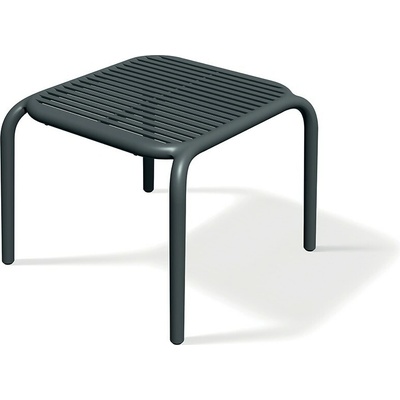 Prosperplast Záhradný odkladací stolík BRENES 54,5x53,5x41,5 cm uhľovo sivý