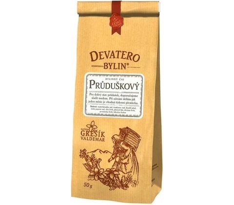 Grešík Průduškový čaj 50 g