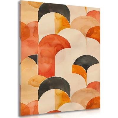 Obraz moderní vzory Peach Fuzz - 60x90