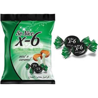 So Nice X-6 karamelové cukríky s mätou 250 g