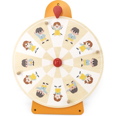 Viga Toys Дървена образователна игра Viga - Пресъздай емоцията (44633)