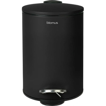 blomus Черно стоманено кошче за боклук с педал 3 l Tubo - Blomus (69214)