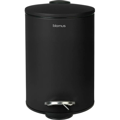 blomus Черно стоманено кошче за боклук с педал 3 l Tubo - Blomus (69214)