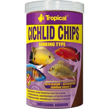 Tropical Cichlid chips 1 l