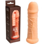  Пенис уголемител, вътрешен релеф за двойна наслада, 13, 5см. - Real Rings (7015-01LOLA)