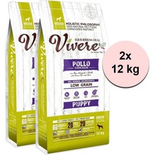 Vivere Puppy Chicken 2 x 12 kg