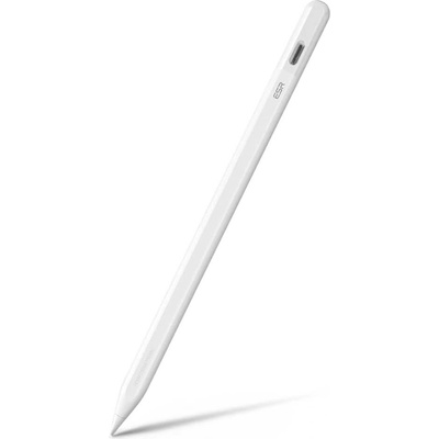Професионална писалка за iPad и таблети и възможност за намиране чрез FindMy - ESR Geo Digital Pencil with Apple Find My (бял) (6C00602-WH)