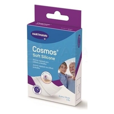 Cosmos Ultra jemná náplasť 6 x 10 cm 5 náplastí