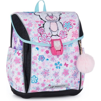 Bagmaster PRIM 22 A školní aktovka - medvídek Růžová 20 l 220101