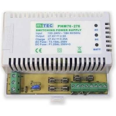 PS-DIN-27V2,5A7Ah - pomocný zdroj