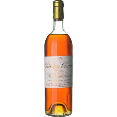 Chateau Climens Sauternes Premier Cru sladké bílé 1976 0,75 l (holá láhev)
