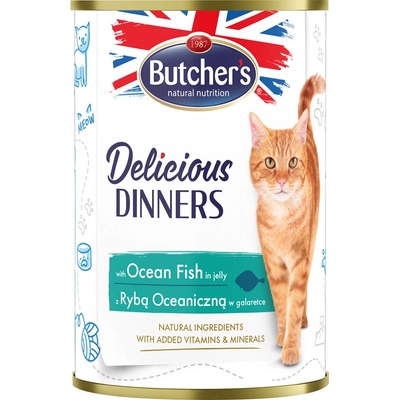 Butchers Delicious Dinners 24 × mix balenie 3 druhy 400 g