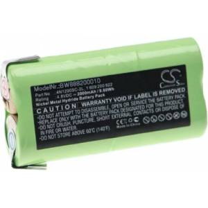 VHBW Батерия за Bosch P800S / AGS 65, 4.8 V, 2000 mAh (888300866)