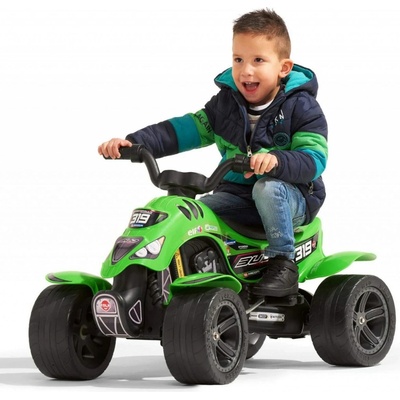 FALK Štvorkolka šliapacia 609BR Bud Racing zelená