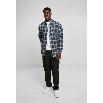 Urban Classics Мъжка карирана риза Urban Classics ShirtUB-TB5925-04259 - Лилав, размер M