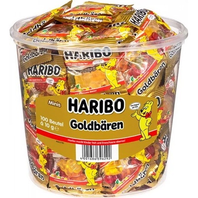Haribo Goldbären Mini dóza 1 kg