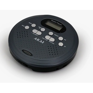Akai ACDP-200 Plus - черен преносим Bluetooth CD-плеър (ACDP-200PLUS)