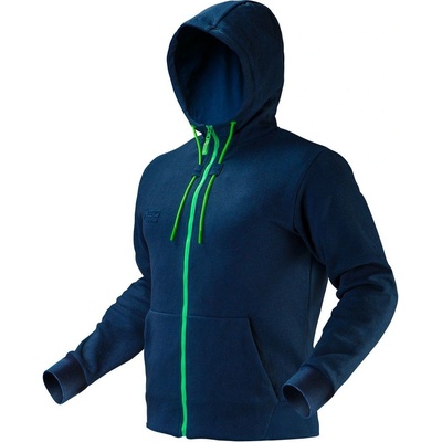 Neo Tools Panská fleecová mikina premium dvouvrstvá modro-zelená – Zbozi.Blesk.cz