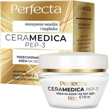 Perfecta Ceramedica Pep-3 denný a nočný krém proti vráskam 40+ 50ml