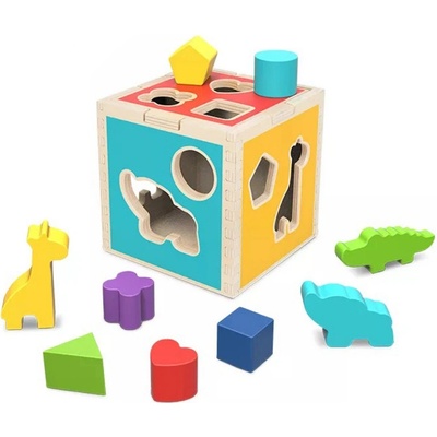 Tooky Toy vkládačka geometrických tvarů