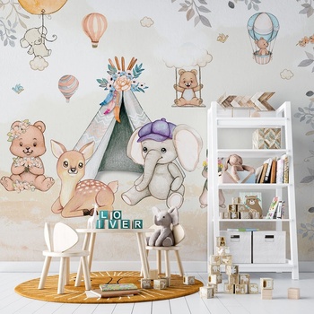 Art Gift Decor Тапет за детска стая - Горски карнавал