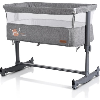 Cangaroo Бебешко легло Always Together сив (108189)