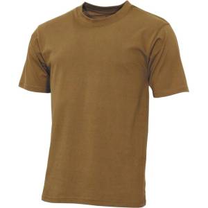 MFH Американска тениска Streetstyle, кафяв тен на койот (00130R)