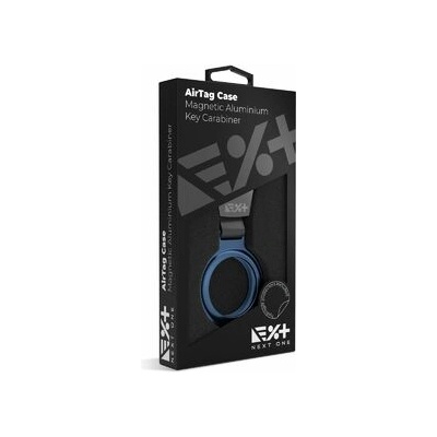 Apple NextOne AirTag Magnetic Aluminium Key Carabiner - Blue (atg-alu-blu)